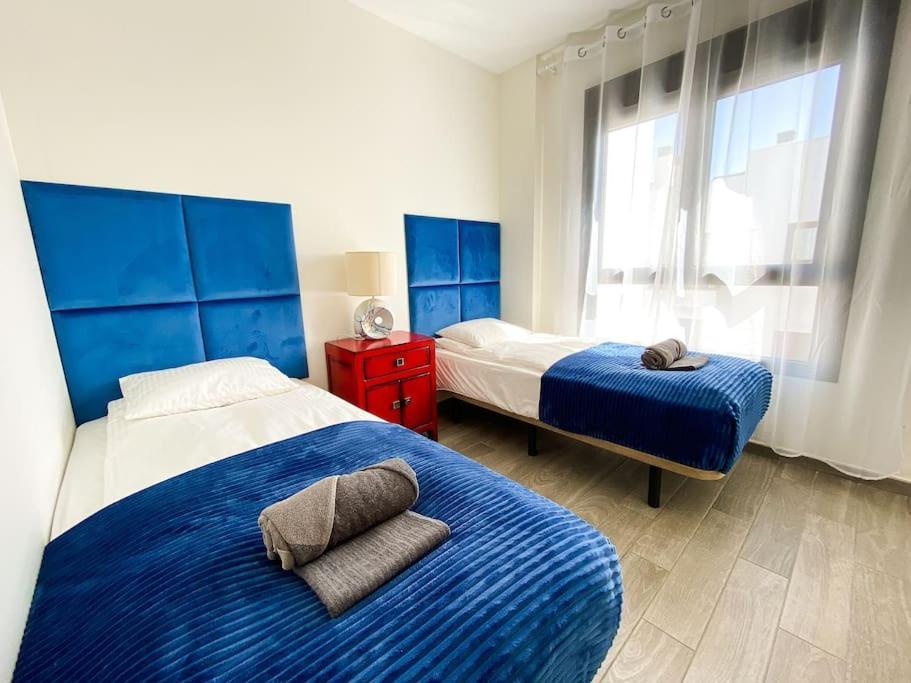Sunny Luxury Apartment With Two Great Sunny - Level Terraces, Two Swimming Pools, In A New Complex Pueblo Majorero, Close To Fuerteventura Golf Club, Next To The Beach , Atlantico Shopping Mall And Casino In Caleta de Fuste Extérieur photo