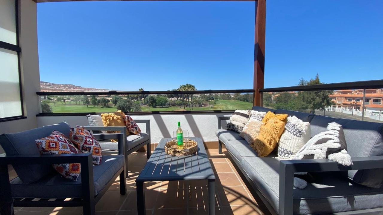 Sunny Luxury Apartment With Two Great Sunny - Level Terraces, Two Swimming Pools, In A New Complex Pueblo Majorero, Close To Fuerteventura Golf Club, Next To The Beach , Atlantico Shopping Mall And Casino In Caleta de Fuste Extérieur photo