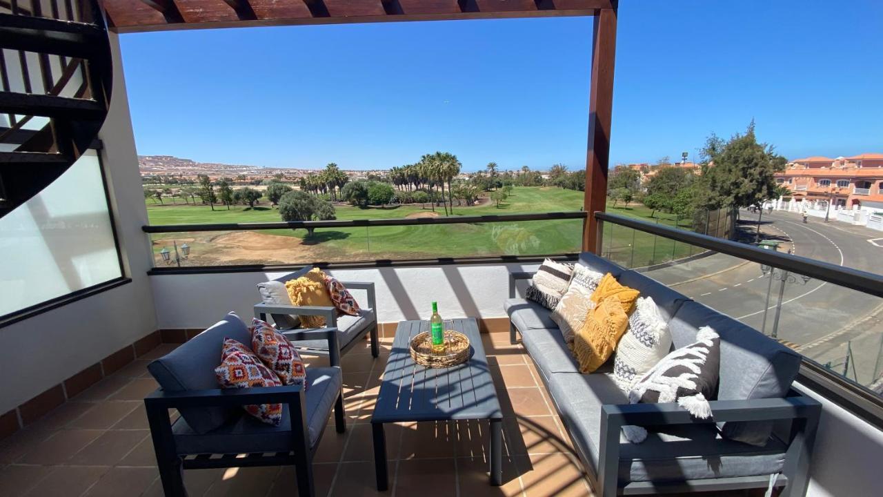 Sunny Luxury Apartment With Two Great Sunny - Level Terraces, Two Swimming Pools, In A New Complex Pueblo Majorero, Close To Fuerteventura Golf Club, Next To The Beach , Atlantico Shopping Mall And Casino In Caleta de Fuste Extérieur photo