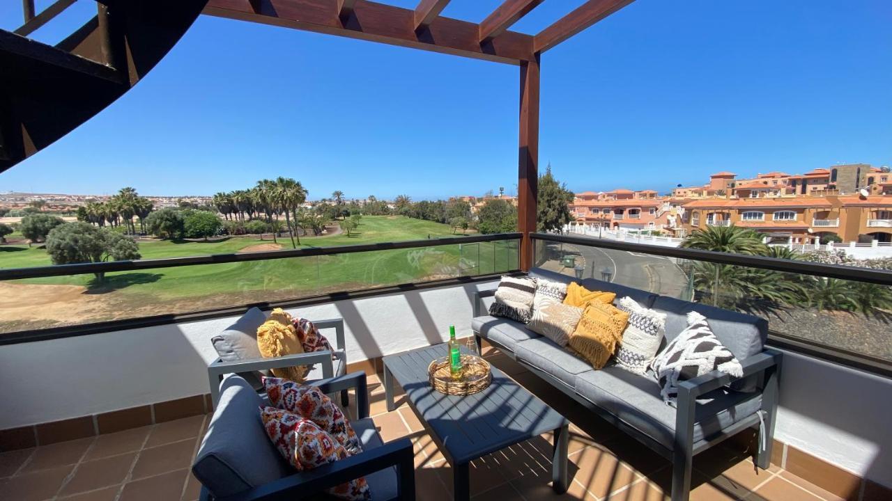 Sunny Luxury Apartment With Two Great Sunny - Level Terraces, Two Swimming Pools, In A New Complex Pueblo Majorero, Close To Fuerteventura Golf Club, Next To The Beach , Atlantico Shopping Mall And Casino In Caleta de Fuste Extérieur photo